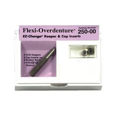 Flexi-Overdenture® EZ-Change® Keeper and Cap Inserts, Intro Kit
