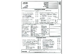 4-Page Combination Medical/Dental Record