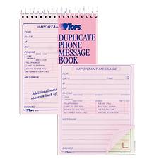 Tops Important Message Books, Pink/Canary