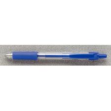 Retractable Gel Ink Pen, Clear Barrel, 0.7 mm, 12/Box