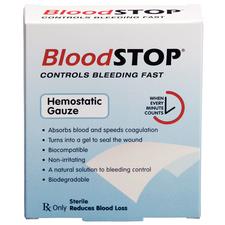 BloodSTOP® Advanced Hemostasis Gauze – 2" x 2", 20/Pkg