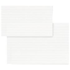 Sparco Index Cards, White, 100/Pkg