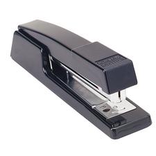 Deluxe Full-Strip Stapler, Uses Standard Staples, Black