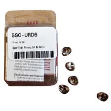 Stainless Steel Pedo Crowns, Refills 5/Pkg