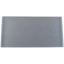 Plaque de malaxage en verre – 4" x 2" x 1/4", givré