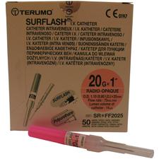 SurFlash® Polyurethane I.V. Catheters, 50/Box