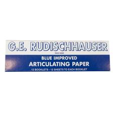 G. E. Rudischhauser Articulating Paper – Blue, 12/Pkg