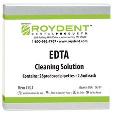 Cleansing Solution A – 17% EDTA Solution, 2.5 ml Predosed Pipettes, 28/Pkg