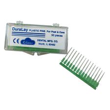 DuraLay Plastic Pins, 50/Pkg