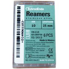 Reamers – Plastic Handle, Standard Color Coded 08-40, 25 mm, 6/Pkg