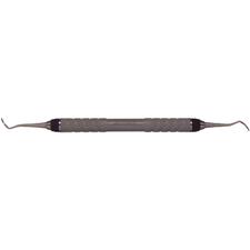 Détartreurs faucilles – nº 204S, modèle de American Dental, manche ResinEight nº 8, double extrémité
