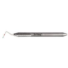 Colorvue® Perioscreen® sondes – Nº  10, 2 manches en métal, 12 embouts de plastique/emballage