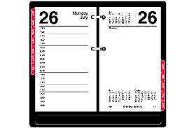 17-Style Daily Desk Calendar Refills