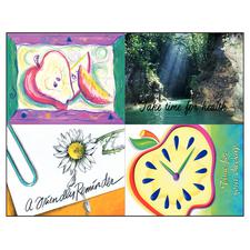 General Assortment Pack 4-Up Laser Postcard, 4-1/4"  x 5-1/2", 100/Pkg