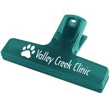 Keep-It™ Clip, Personalized, 4" W x 2-1/2" H x 1-1/8" D, 250/Pkg