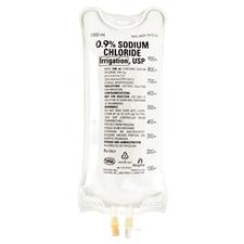 0.9% Sodium Chloride Irrigation, USP – Flexible Container, 1000 ml, 12 Bags/Pkg