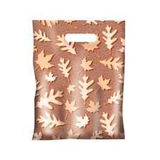 Scatter Print Autumn Supply Bags, 7-1/2" W x 10" H, 100/Pkg