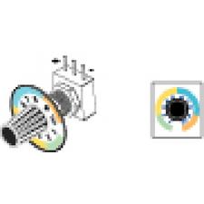 4.7KOHM Potentiometer – 4 mm, with a Black Cap