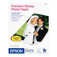Epson Photo Paper, White Gloss, 10.4 ml