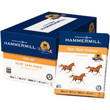 Hammermill Fore MP Paper, 8-1/2" x 11", White – 96 Brightness, 5000/Carton