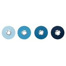 Sof-Lex™ Square Eyelet Finishing and Polishing Disc Refill,100/Pkg