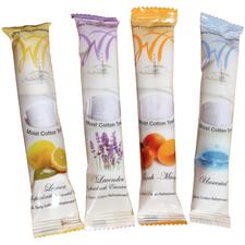 Cotton Aromatherapy Towels, 9" W x 9" H, 50/Pkg