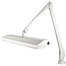 Classic Style Twin Tube, 3-Tube Fluorescents – Float-Arm Fluorescents, 2 Classic Tube Clamp, White
