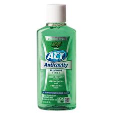 ACT® Alcohol Free Anticavity Fluoride Rinse – 1 oz Bottle, Mint, 48/Pkg