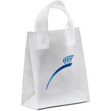 Clear Frosted Supply Bags, 8" W x 10" H x 4" D, 100/Pkg