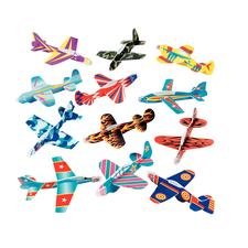 Foam Glider Assortment, 4-1/2" x 5-1/2", 72/Pkg