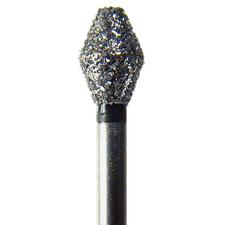 Fraises diamantées pour procédures opératoires, couronnes et ponts NeoDiamond® – FG, grossière, baril, verte, réduction occlusale, no 811, 25/emballage