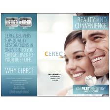 CEREC Brochures, Personalized, 3-5/8" W x 8-1/2" H, 50/Pkg