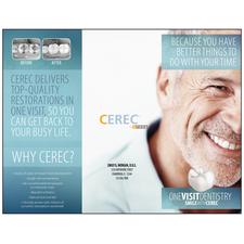 CEREC Brochures, Nonpersonalized, 3-5/8" W x 8-1/2" H, 50/Pkg