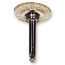 Brosses de polissage – Roue, 12 mm, RA, souple, blanche, 12/emballage