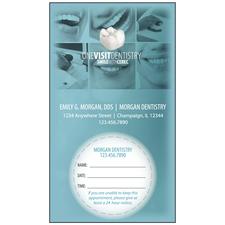 CEREC Sticker Appointment Card, 2