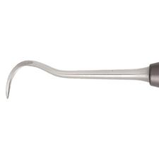 Détartreurs faucilles – N° R138, NMJ, faucille de décalage, antérieur, manche arrondi DuraLite®, double extrémité