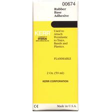 Rubber Base Tray Adhesive, 60 ml Bottle