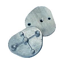 Metal Articulator Mounting Plates – Standard, 1 Pair