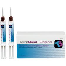 TempBond®Temporary Crown and Bridge Cement, Original Automix Syringe (11.8 g), 2/Pkg with Tips
