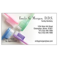 Business Cards, Personalized, Full-Color Designs, 3-1/2"  x 2", 500/Pkg