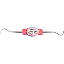 Détartreurs faucilles – Montana Jack Pink for the Cure, manche standard, double extrémité