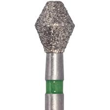 Diamants jetables Singles – FG, grossière, noire, tonneau, 25/emballage