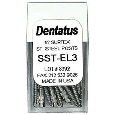 SURTEX™ Surface Treated Post Refill – Stainless Steel, Extra Long, Length 14.2 mm, 12/Pkg