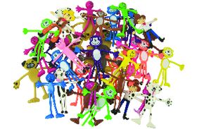 Mega Bendable Assortment, 3-3/4