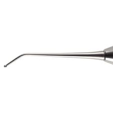 Instrument de mise en place d’hydroxyde de calcium – 3, manche standard, acier inoxydable, double extrémité