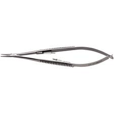 Porte-aiguille Castroviejo – 209, mâchoire en acier inoxydable, 5"