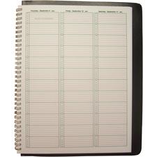 Dated Week-in-View Appointment Book (100), 8-1/2" x 11"