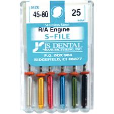 Engine S-Files – Stainless Steel, 6/Pkg