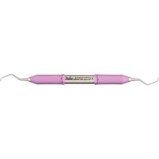 Curettes – nº 7/8 Root axial Petite Gracey, à deux extrémités, manche en acier inoxydable de S6 GripLite®