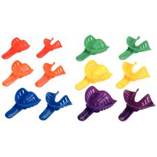 Excellent COLORS™ Disposable Impression Trays, 25/Pkg